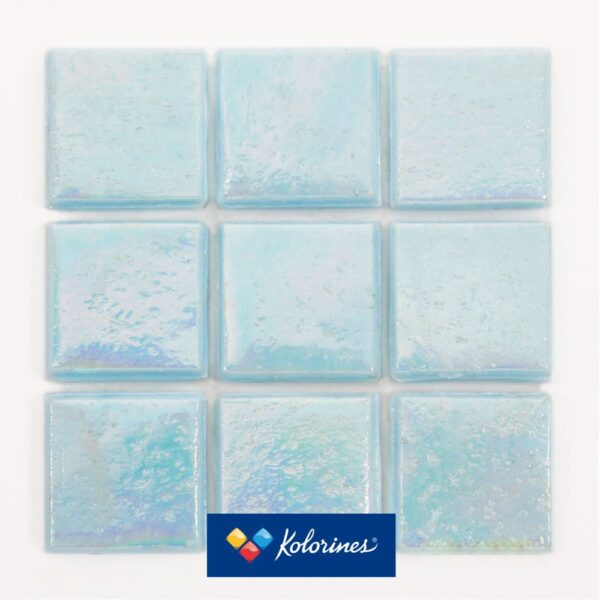 Metálica V20 Blue Pearl – Mosaico vítreo para piscina