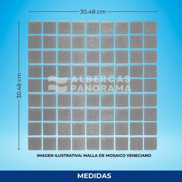+v25 Nácar SR76 Kolorines - Mosaico Veneciano para Alberca - Imagen 3