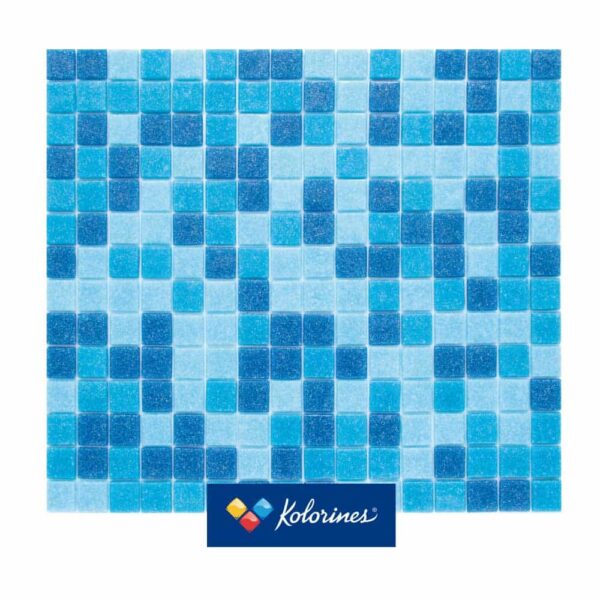 Mezclas – Caribe – Mosaico vítreo para piscina