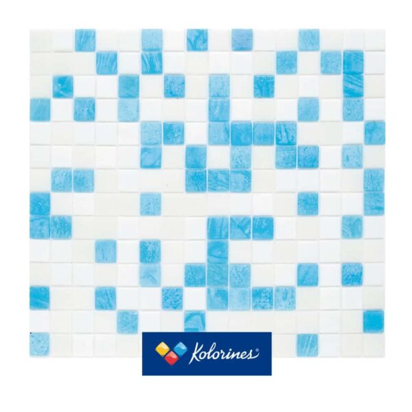 Mezclas – Cielo Azul – Mosaico vítreo para piscina