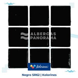 +v25 Negro SR62 Kolorines - Mosaico Veneciano para Alberca