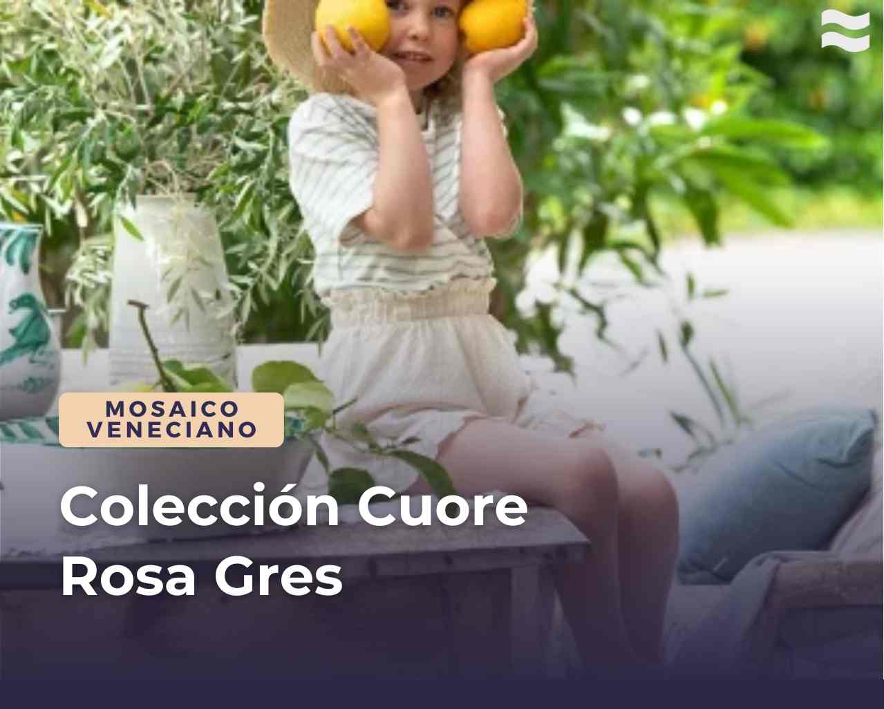 Cuore Rosa Gres