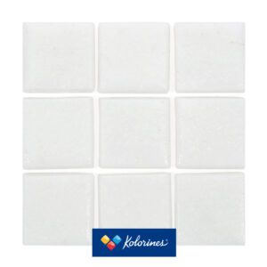 Akua V20 Blanco Ostión Kolorines – Mosaico Veneciano para Alberca