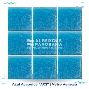 Azul Acapulco A03 Vetro Venezia