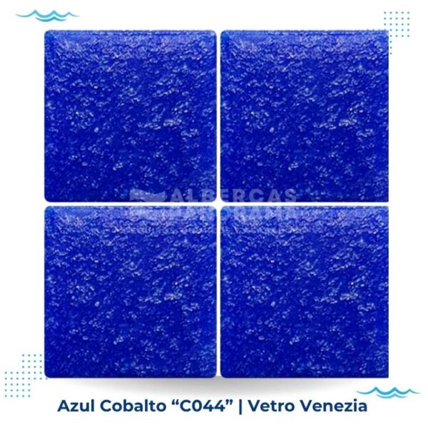 mosaico veneciano azul cobalto para alberca - Vetro venezia