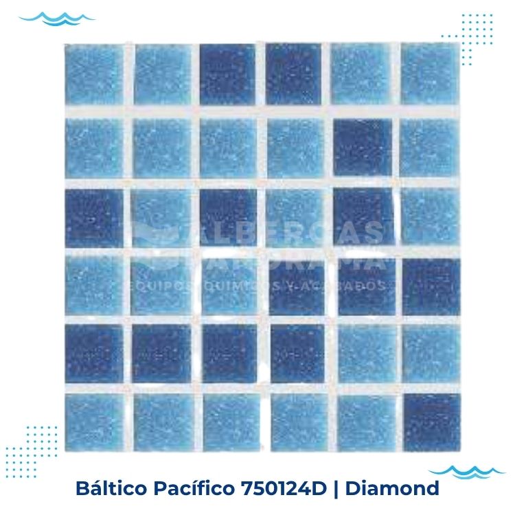 baltico pacifico diamond mosaico vitreo alberca