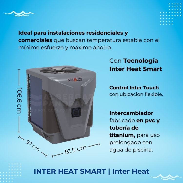 Bomba de calor Inter Heat Smart 140,000 BTU's - Imagen 2