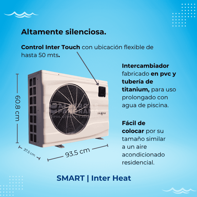 Bomba de calor Inter Heat Smart 90,000 BTUs - Imagen 2