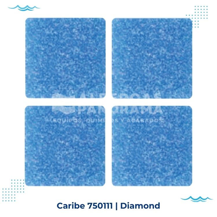 caribe diamond mosaico vitreo alberca