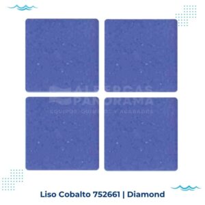 liso cobalto 2.5x2.5 diamond mosaico vitreo alberca