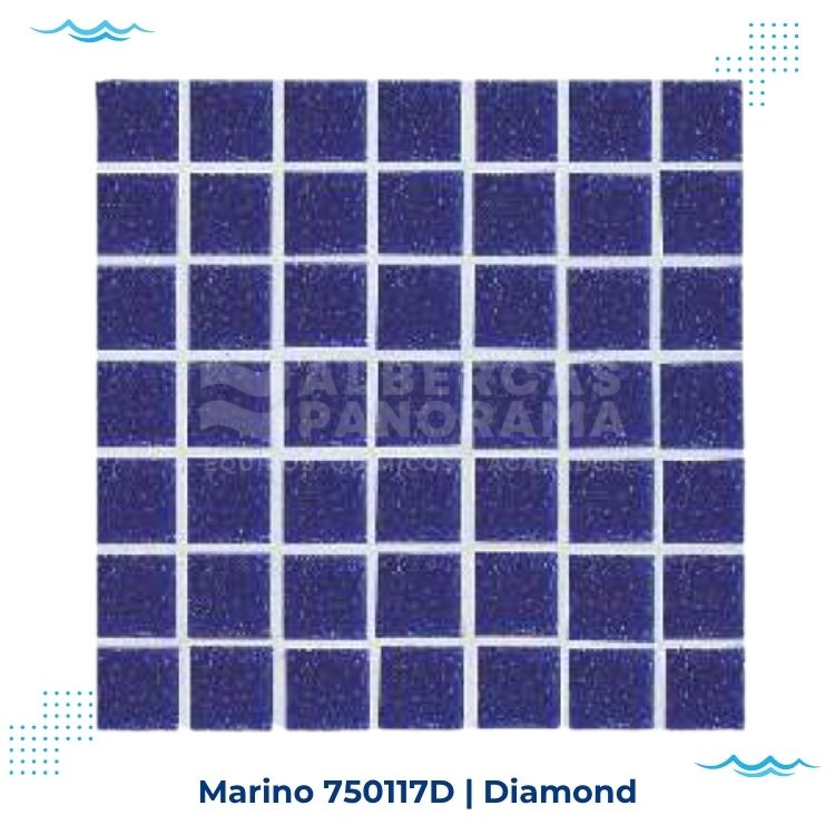 marinoD diamond mosaico vitreo alberca