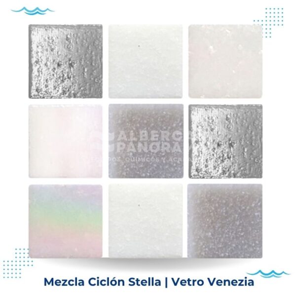 mezcla ciclon stella vetro venezia alberca