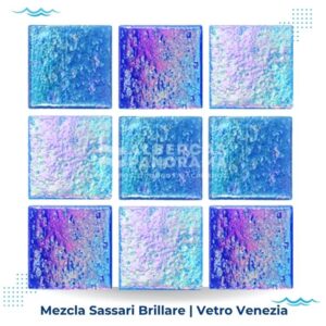 mosaico sassari brillare vetro venezia alberca