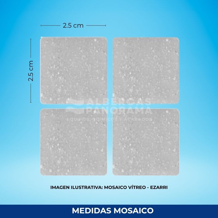 Mosaico Ezarri Niebla 2508-A - Albercas Panorama - Imagen 3