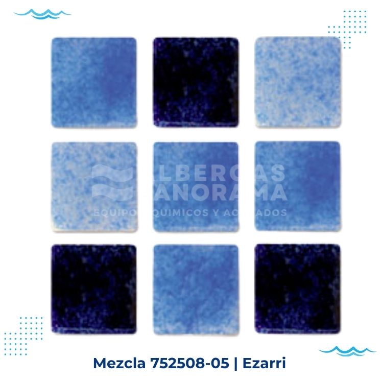 mosaico veneciano ezarri mezcla 752508 para alberca