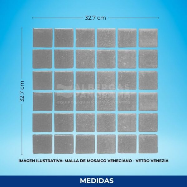 mosaico vidrio azul acapulco Vetro venezia para alberca