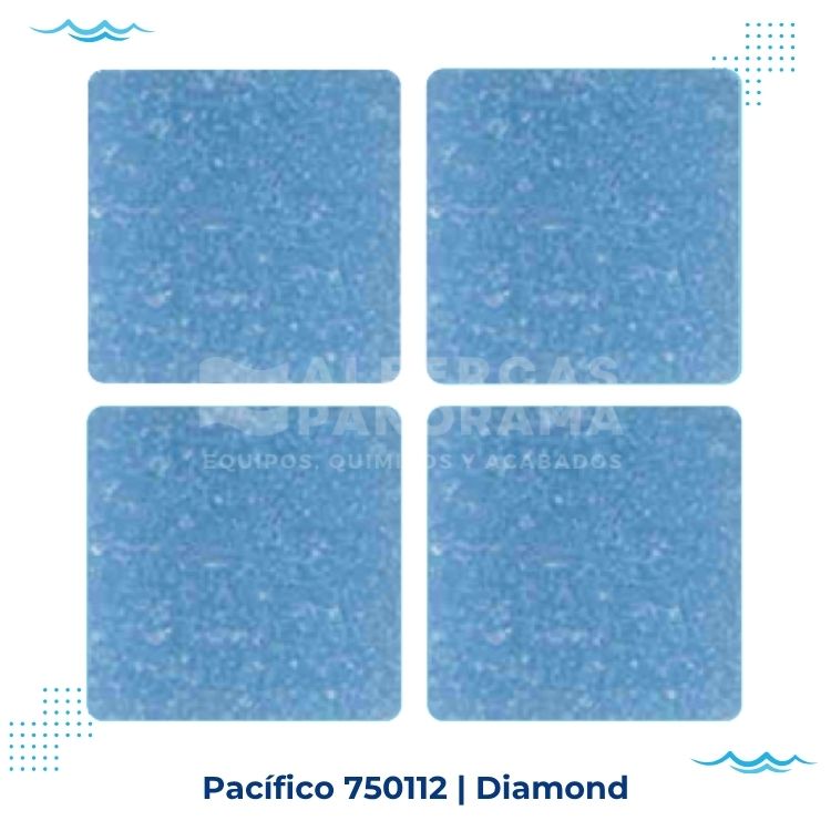 pacífico diamond mosaico vitreo alberca
