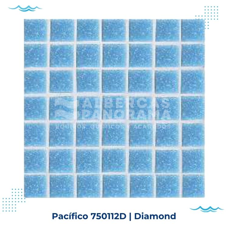 pacíficoD diamond mosaico vitreo alberca