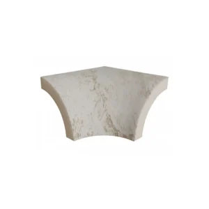 Rinconera Exterior Rosa Gres Pietro White 117 4x4cm Antideslizante C3 Alberca