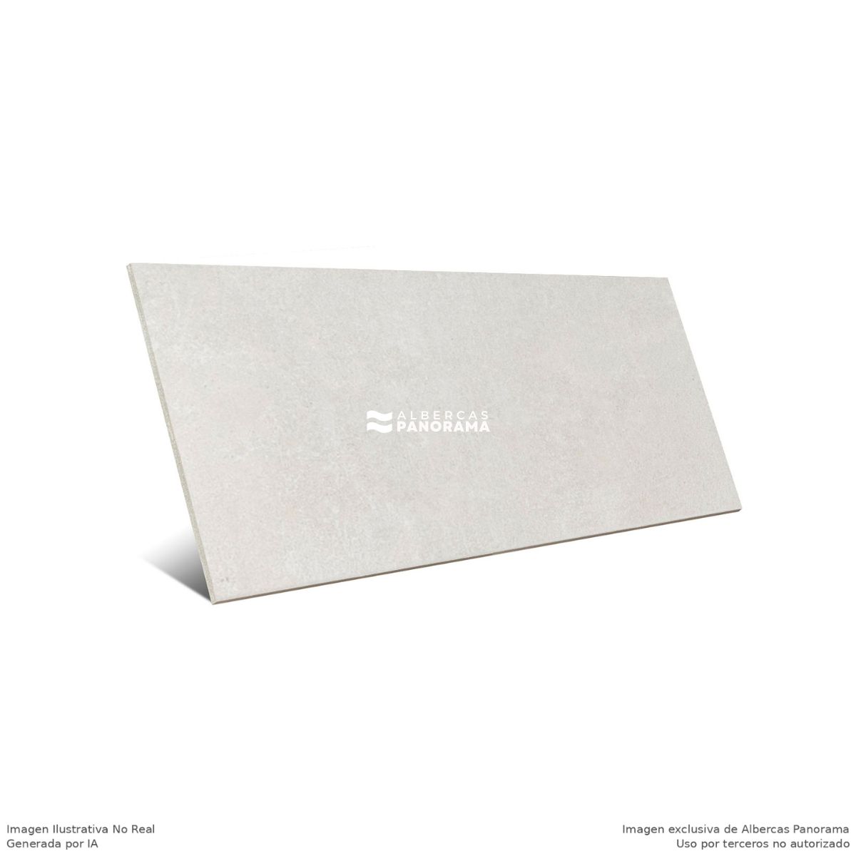 Mistery White Rosa Gres - porcelanato para albercas
