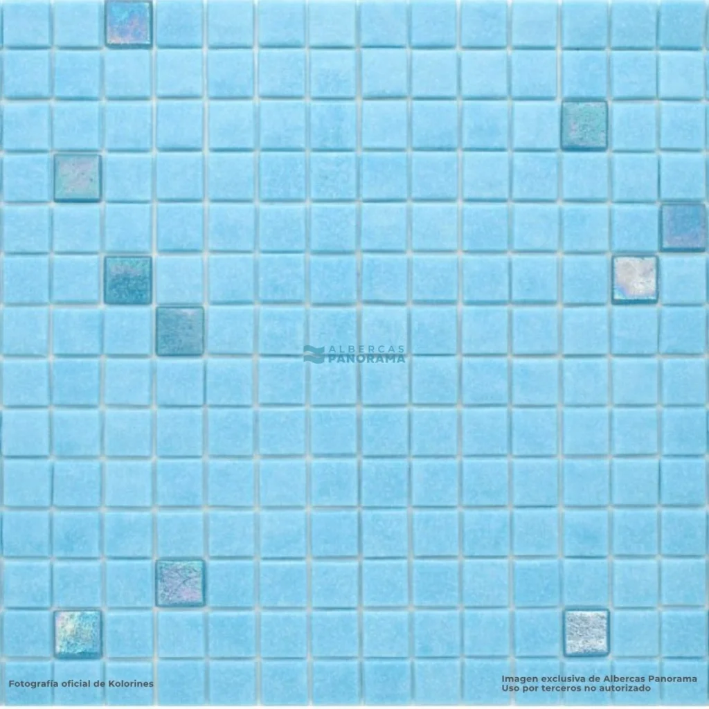 Detalle del mosaico Kolorines Akua Premium Acapulco V20