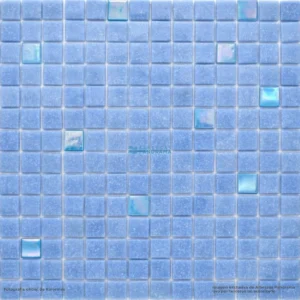 Detalle del mosaico Kolorines Akua Premium Cobalto Claro V20