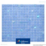 Vista de malla del mosaico Kolorines Akua Premium Cobalto Claro V20