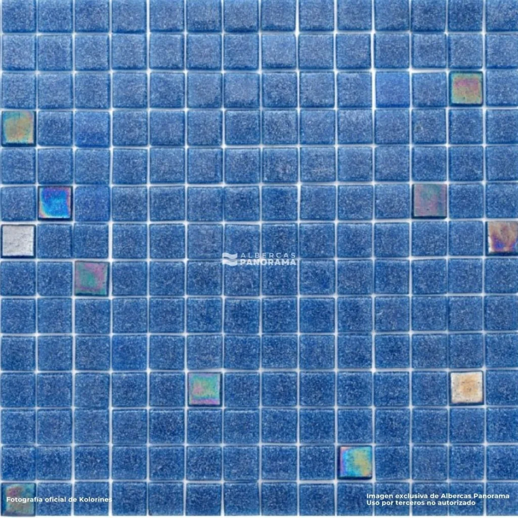 Detalle del mosaico Kolorines Akua Premium Mar V20