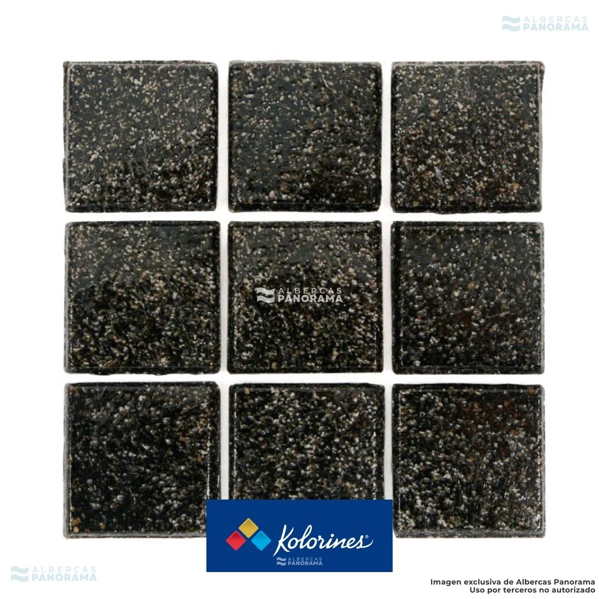 Mosaico Kolorines Botanica tabaco V20: detalle de las teselas
