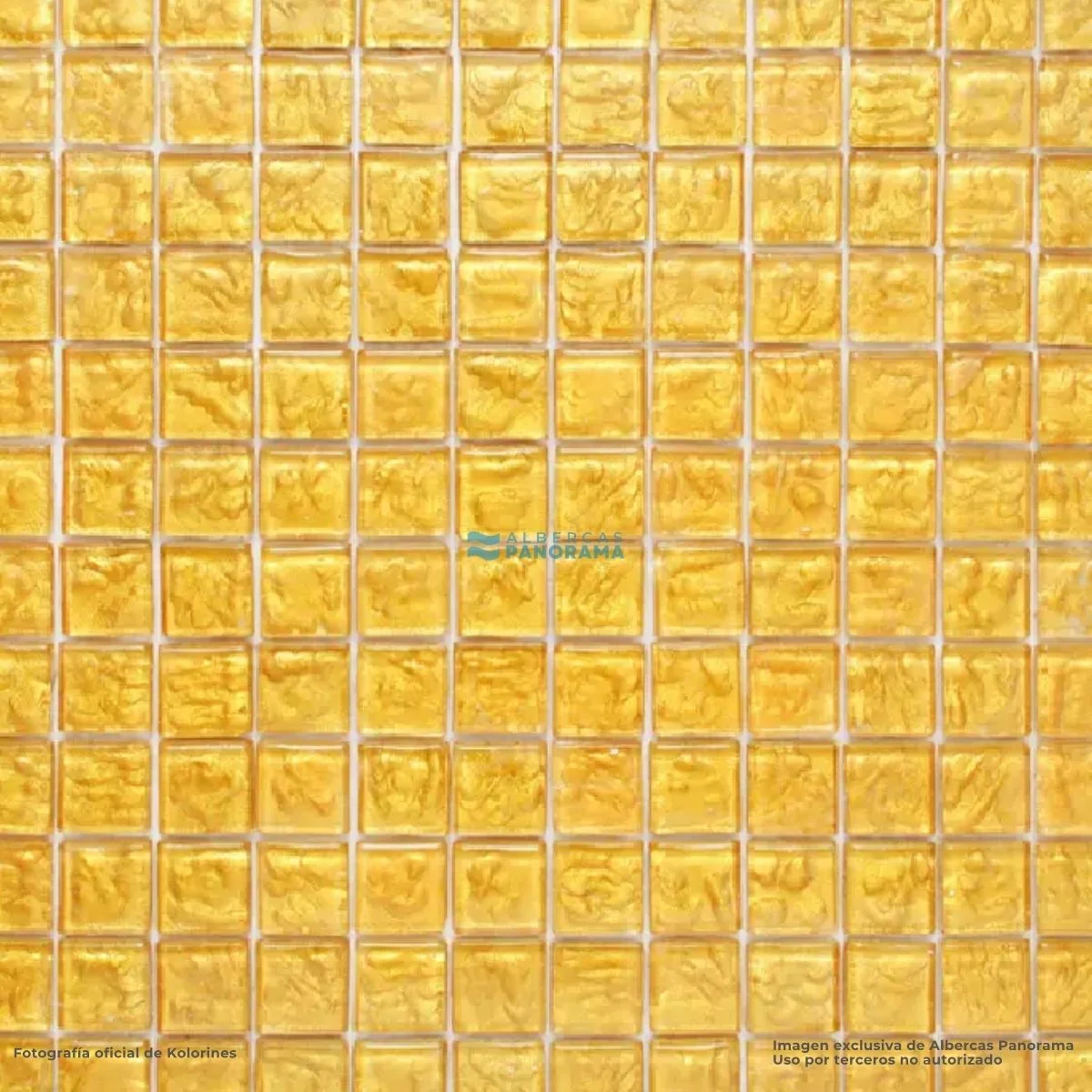 Detalle de mosaico Kolorines lumina Lumina Oro v25
