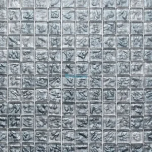 Detalle de mosaico Kolorines lumina Lumina Plata v25