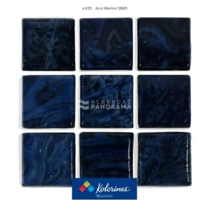 Pieza de mosaico Kolorines +25 Azul Marino SR65