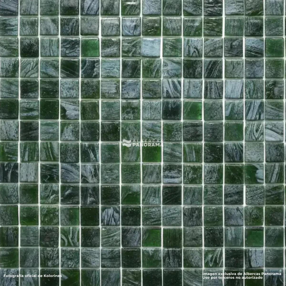 Detalle del mosaico Kolorines Murano Foresta V20