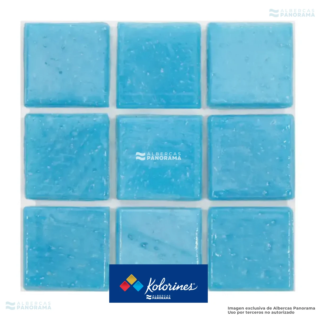 Detalle del mosaico Kolorines Murano Mediterráneo V20