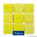 Mosaico Kolorines Solar amarillo V20: detalle de las teselas