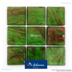 Venturina natura Kolorines, detalle del mosaico