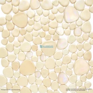 Vitrogota ivory Kolorines, detalle del mosaico