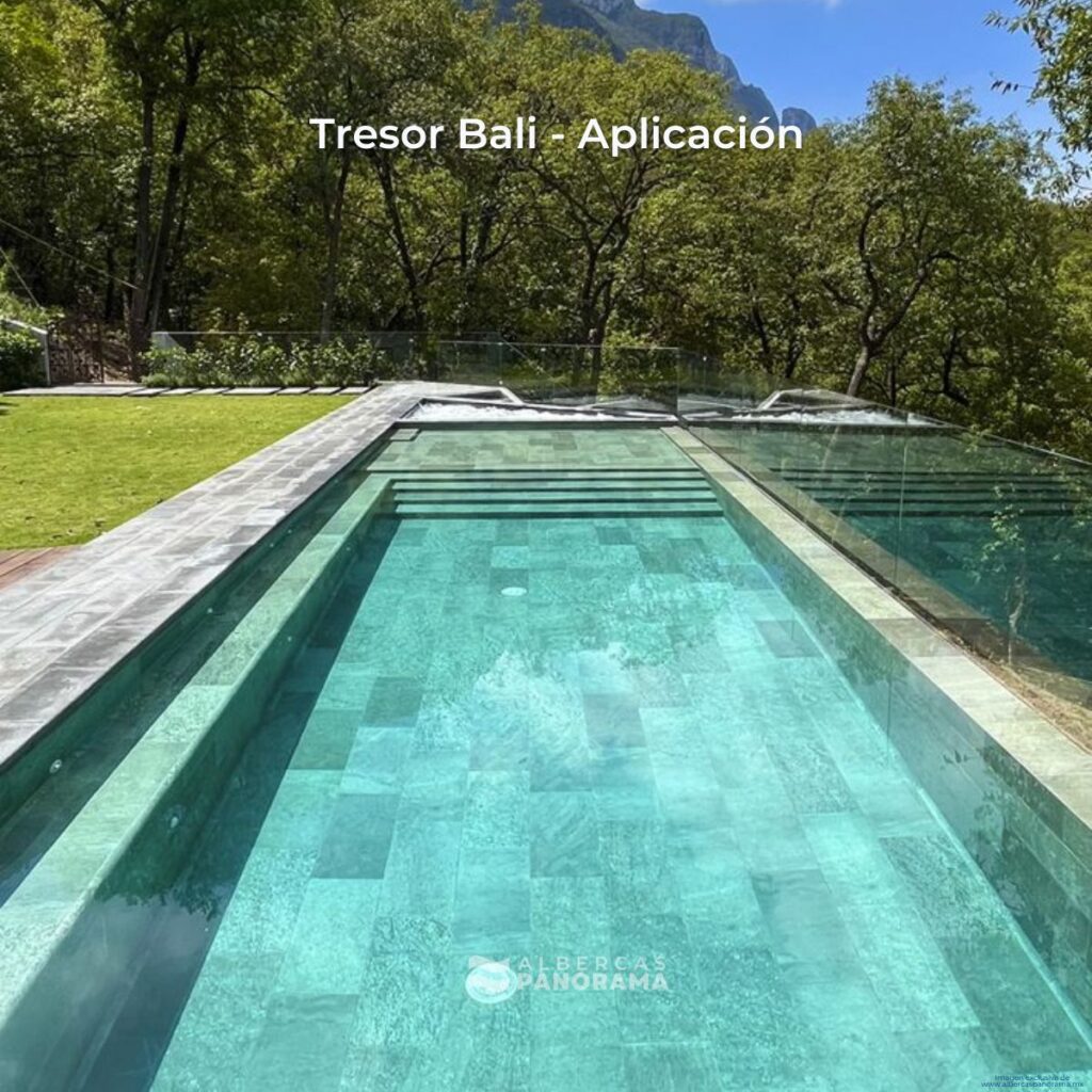 Rosa Gres Tresor Bali, aplicación en proyecto