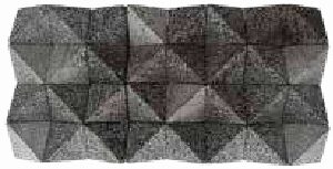 Malla Black Lava Pirámide · piramide · Fotografía oficial, catálogo p. 19