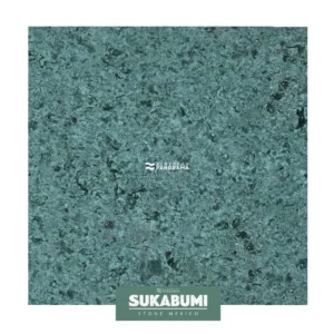 Sukabumi Verde Natural, acabado Honed, muestra 10x10.